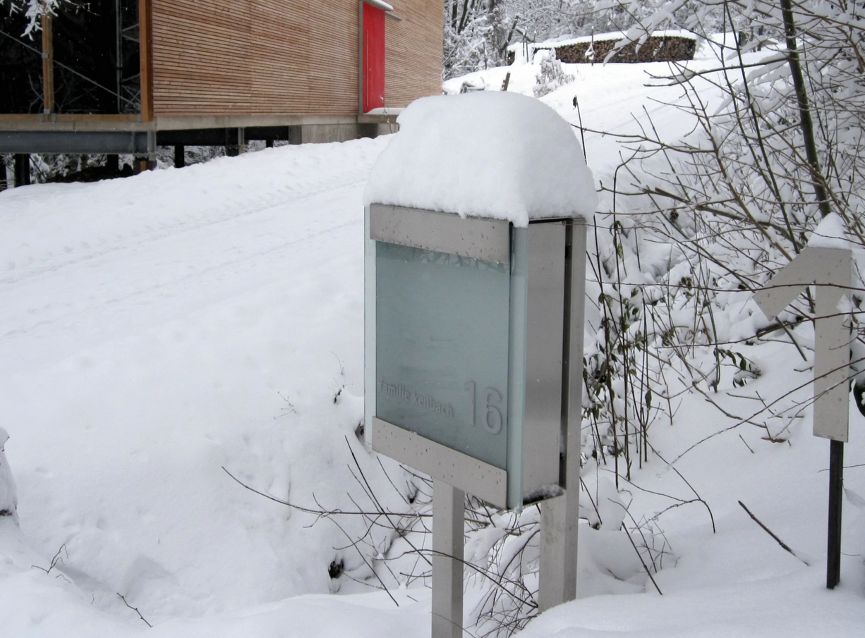 Briefkasten glasnost.glass